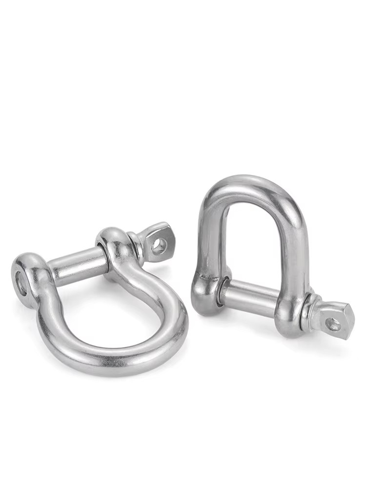 Manille inox marine – Type D ronde (plusieurs tailles) - PrestaShop 64