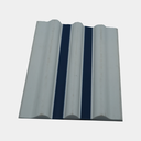 [#000004] Bande de ragage L Blanc & Bleu – Protection Boudin Semi-Rigide - PrestaShop 88