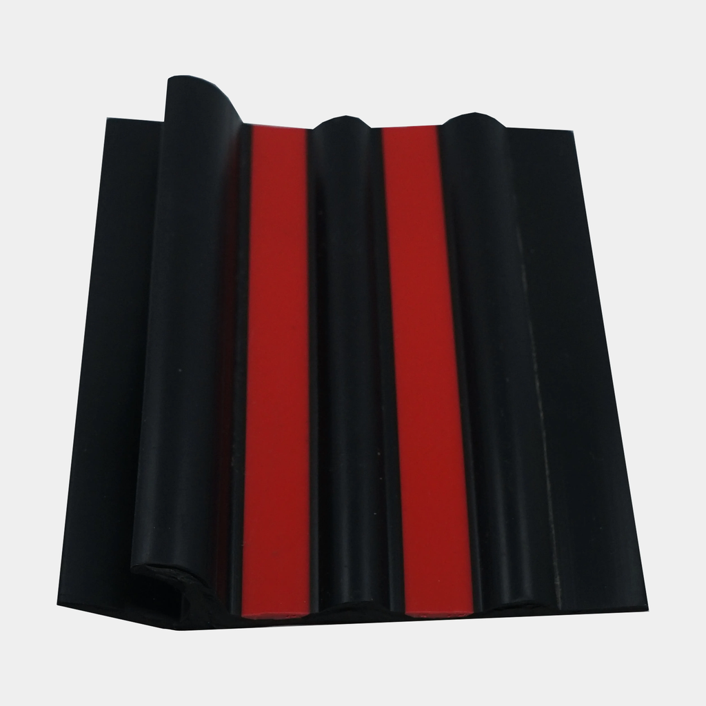 [#000002] Bande de ragage Shark Fin Noir & Rouge – Protection Semi-Rigide - PrestaShop 99