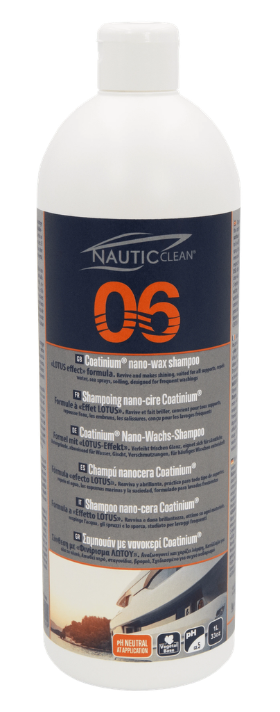 [#000107] Shampooing nano-cire bateau – NAUTIC CLEAN 06