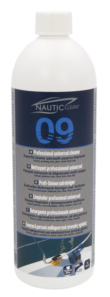 [#000107] Nettoyant professionnel universel bateau – Nautic Clean 09