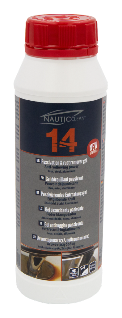 [#000109] Gel dérouillant passivant inox – NAUTIC CLEAN 14