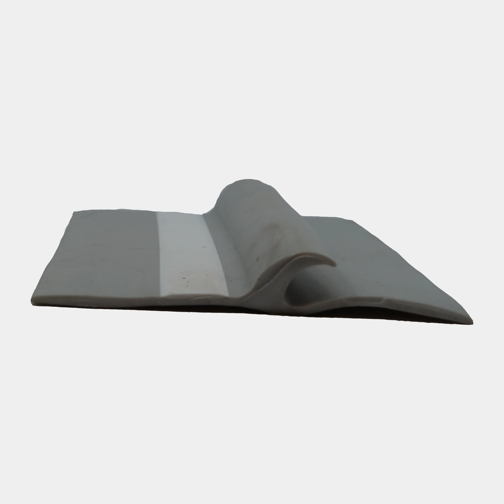 [#000019] Bande de ragage Shark Fin Gris & Blanc pour Semi-Rigide – Protection Boudin PVC & Hypalon