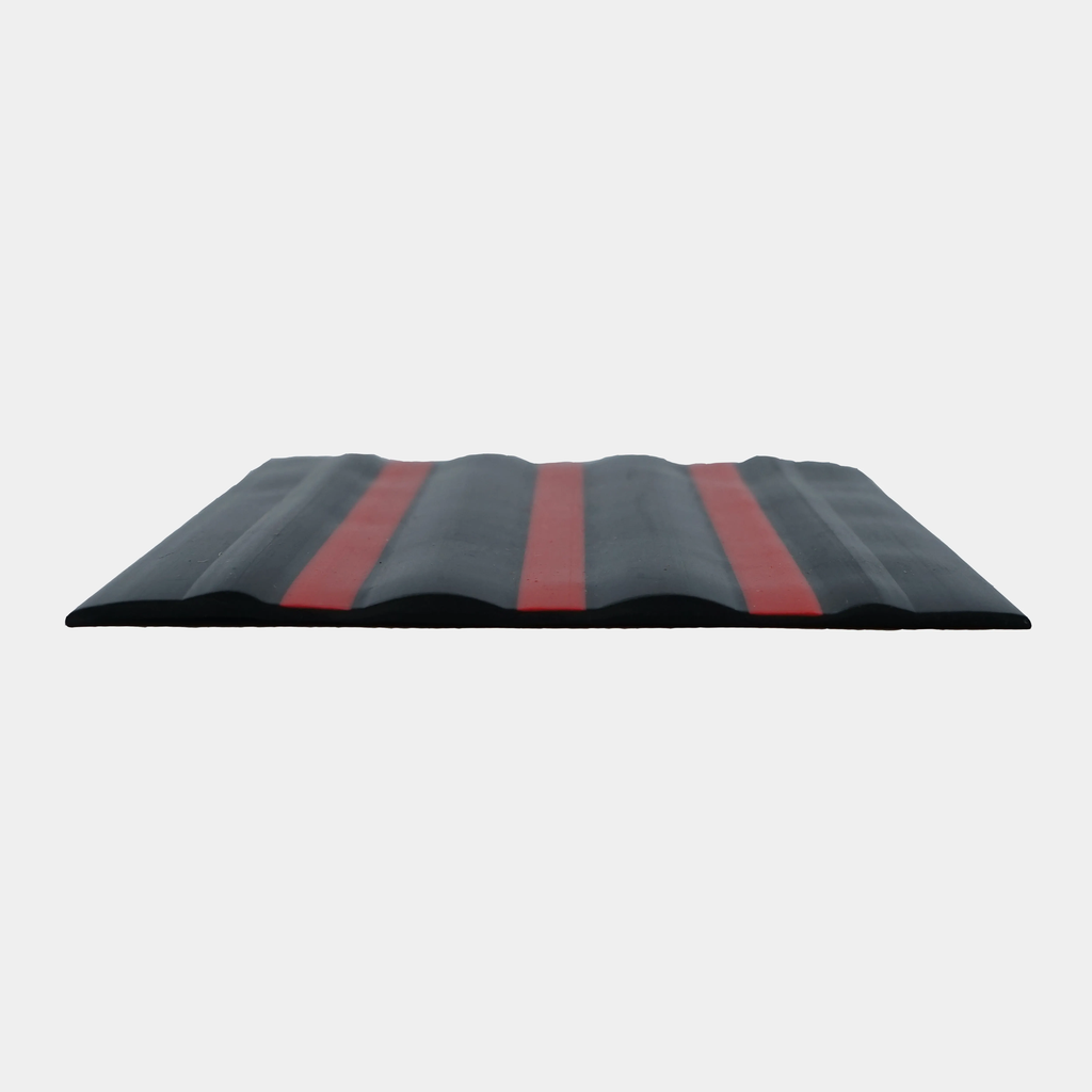 [#000024] Bande de ragage XL Noir & Rouge pour Semi-Rigide – Protection Renforcée Boudin PVC & Hypalon