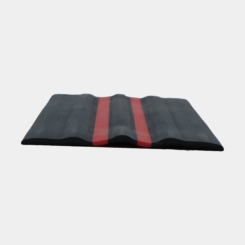 [#000021] Bande de ragage S Noir & Rouge pour Semi-Rigide – Protection Boudin PVC & Hypalon