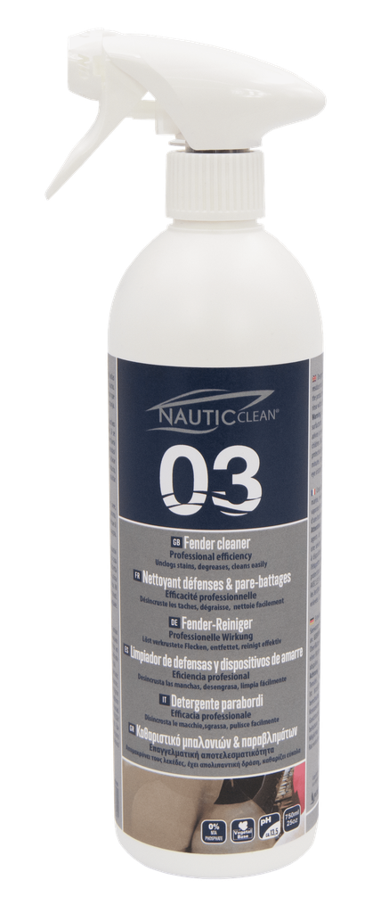 [#000103] Nettoyant défenses & pare-battages bateau – NAUTIC CLEAN 03